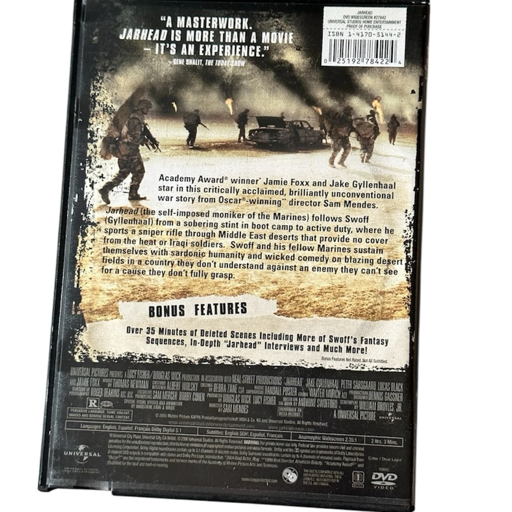 Jarhead Widescreen DVD - Picture 2 of 2